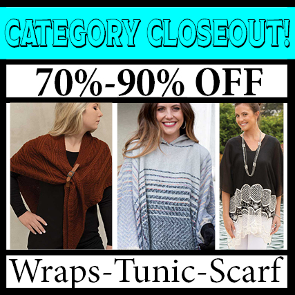 Wraps Tunic Scarf 70-90 off